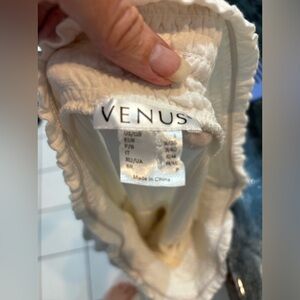 Venus elastic waist and off the shoulder top